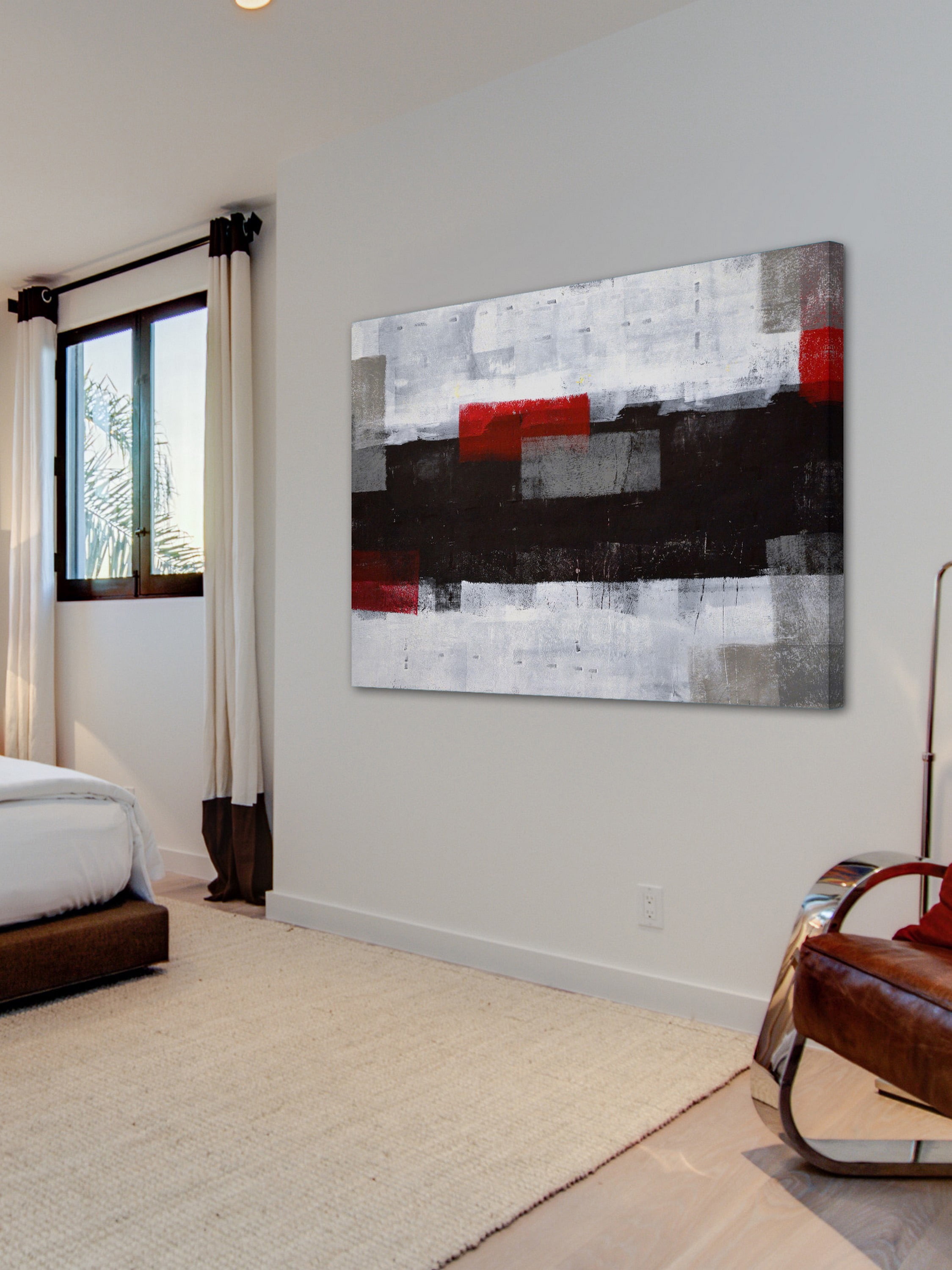 Marmont Hill Falling Reality Canvas Wall Art