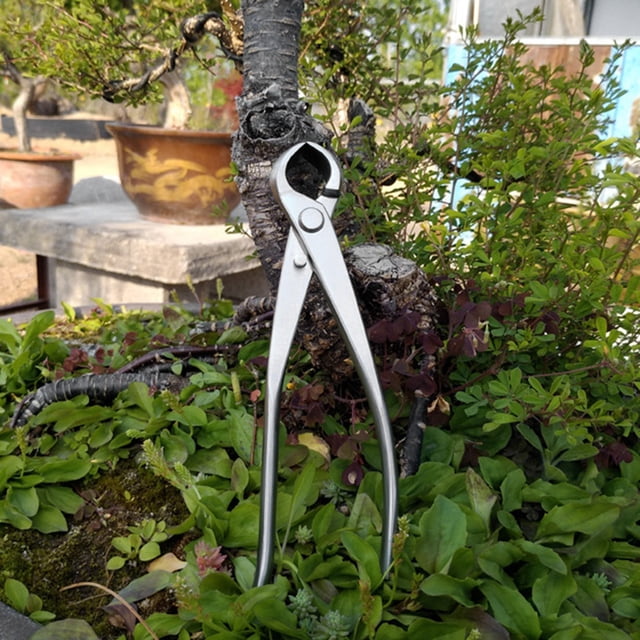 Concave Knob Cutter,180mm Stainless Steel Knob Garden Shear Knob Cutter Ultra Responsive