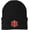 Black/Red, variant on EMS EMT Emergency Medical Star of Life Embroidered Knit Winter Acrylic Unisex Watch Cap Hat (White/Blue)
