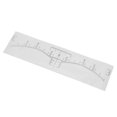 thumbnail image 4 of Disposable Eyebrow Ruler Stickable Practical Portable Efficient Eyebrow Stencil for Home Beauty Center, 4 of 5