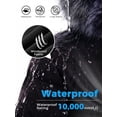 thumbnail image 6 of Wantdo Women's Recycled Coat Warm Winter Coat Waterproof Jacket Long Puffer Jacket Black L, 6 of 11