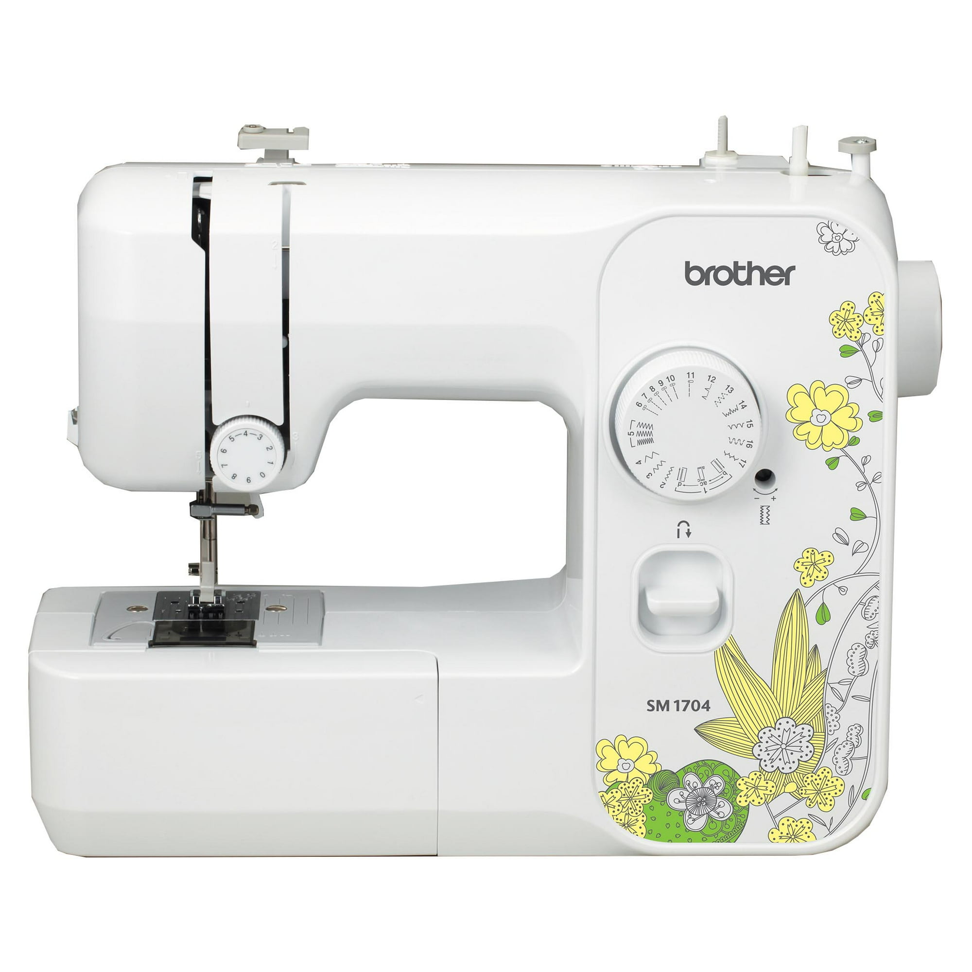 Brother SM1704 Lightweight, Full-Size Sewing Machine with 17 Stitches, and 4 Sewing Feet