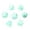 Sevensuits, variant on Turquoise Crystal Dice Hand-Carved Gemstone Dice D4 D6 D8 D10 D12 D20 Percentile or 7PCS Polyhedral Set for DND & Tabletop RPG(D8Face)
