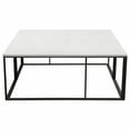 thumbnail image 6 of Diamond Sofa Square Cocktail Table in White Finish, 6 of 11