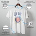 thumbnail image 3 of Men's Miller High Life Faded Miller Fine Pilsner Graphic Tee White X Large, 3 of 9