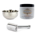 thumbnail image 1 of The Shaving Co Kit Crema De Afeitar Coco, Razor Metal, Bowl amarillo 1, 1 of 11