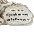 thumbnail image 5 of Northlight Come to Me Inspirational Angel Garden Stone Statue - 11.5", 5 of 8