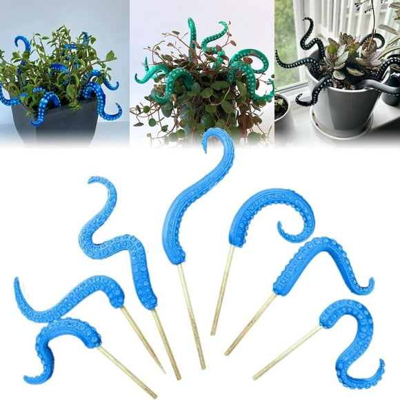 Vaidha Flower Pot Bonsai Decorative Sea Monsters Octopu Tentacles Set Of 7