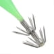 thumbnail image 4 of 5Pcs 8cm Fishing Lure with Hook Cuttlefish Jig Wood Shrimp Bait for Outdoor Saltwater Freshwater Luminous Green, 4 of 4