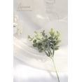 thumbnail image 4 of Artificial Flocked Eucalyptus Stems Faux Greenery Spray, 18pcs Best Filler Fake Plants for DIY Wedding Bouquet Centerpieces Arrangement, 4 of 5