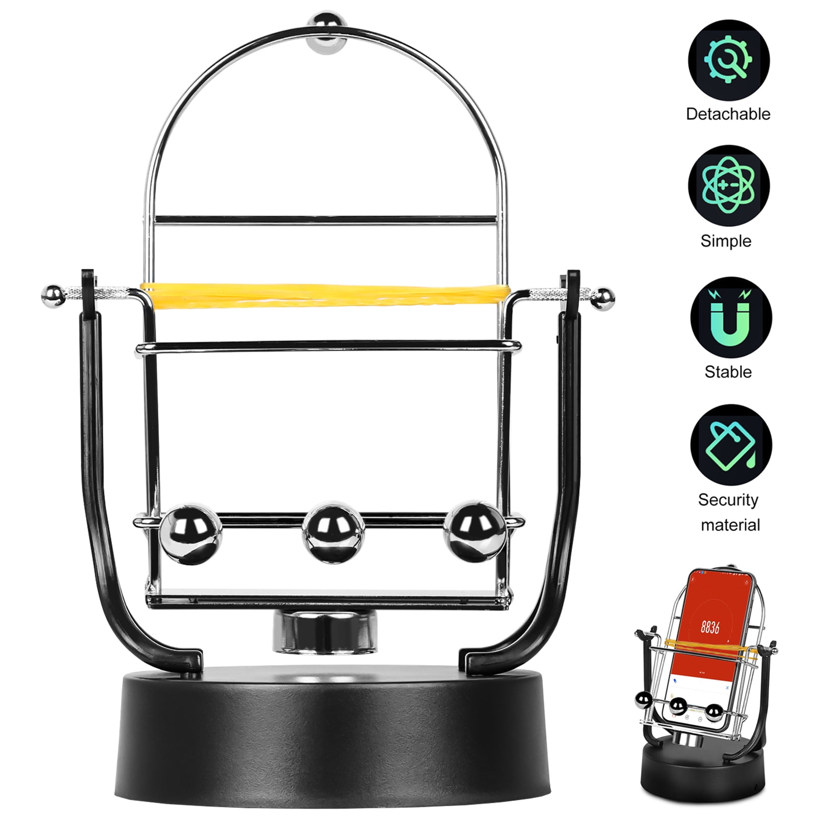 Phone Swing Device Phone Swing Automatic Shake Steps Counter For Pokemon Go Cellphone Pedometer Accessories Quick Steps Earning Device With Usb Cable Safety Wiggler Super Mute Phone Holder Walmart Com Walmart Com