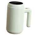thumbnail image 2 of Taza de café con agitación automática, mezcladora eléctrica de acero inoxidable, 420 ml, pantalla de temperatura, taza de viaje aislada para viajes y Verde, 2 of 8