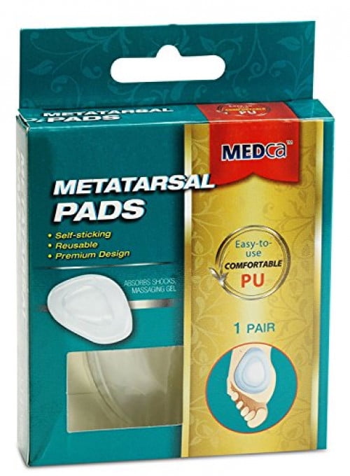 Metatarsal Foot Pads 2 Pieces Gel Pad Ball of Foot Pads, Forefoot