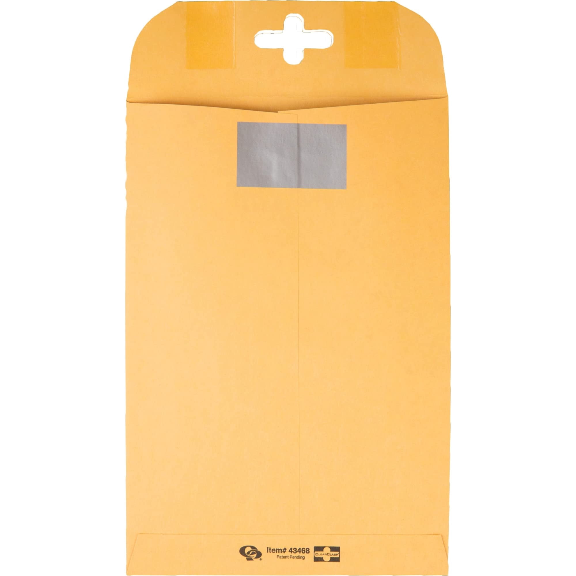 Quality Park Postage Saving Clasp Envelopes, 6 x 9 Inches, Kraft Brown, Pack of 100