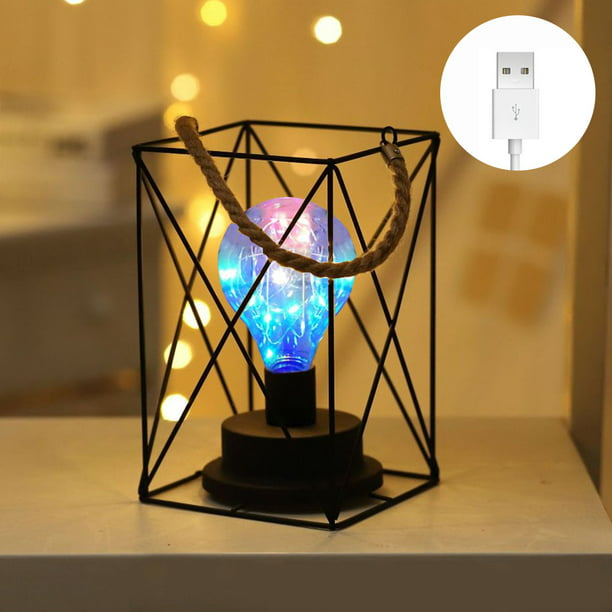 Wedding Party Home Decor Events 15 Fairy Lights LED Lantern USB  Rechargeable Bar