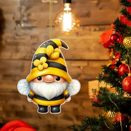 

DBYLXMN Festival Holiday Decoration Pendant 30 Small Pendant Set Acrylic Double Printing Pendant Festival Pendant Decoration Frosted Garland for Fireplace