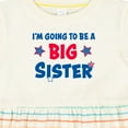 thumbnail image 4 of Inktastic July 4th Im Going to Be a Big Sister Girls Baby Dress, 4 of 5