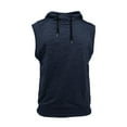 thumbnail image 4 of Krdevn Men Vintage Drawstring Hooded Casual Vest Loose and Comfortable Business Vest,Tank Tops Men,XXL, 4 of 9
