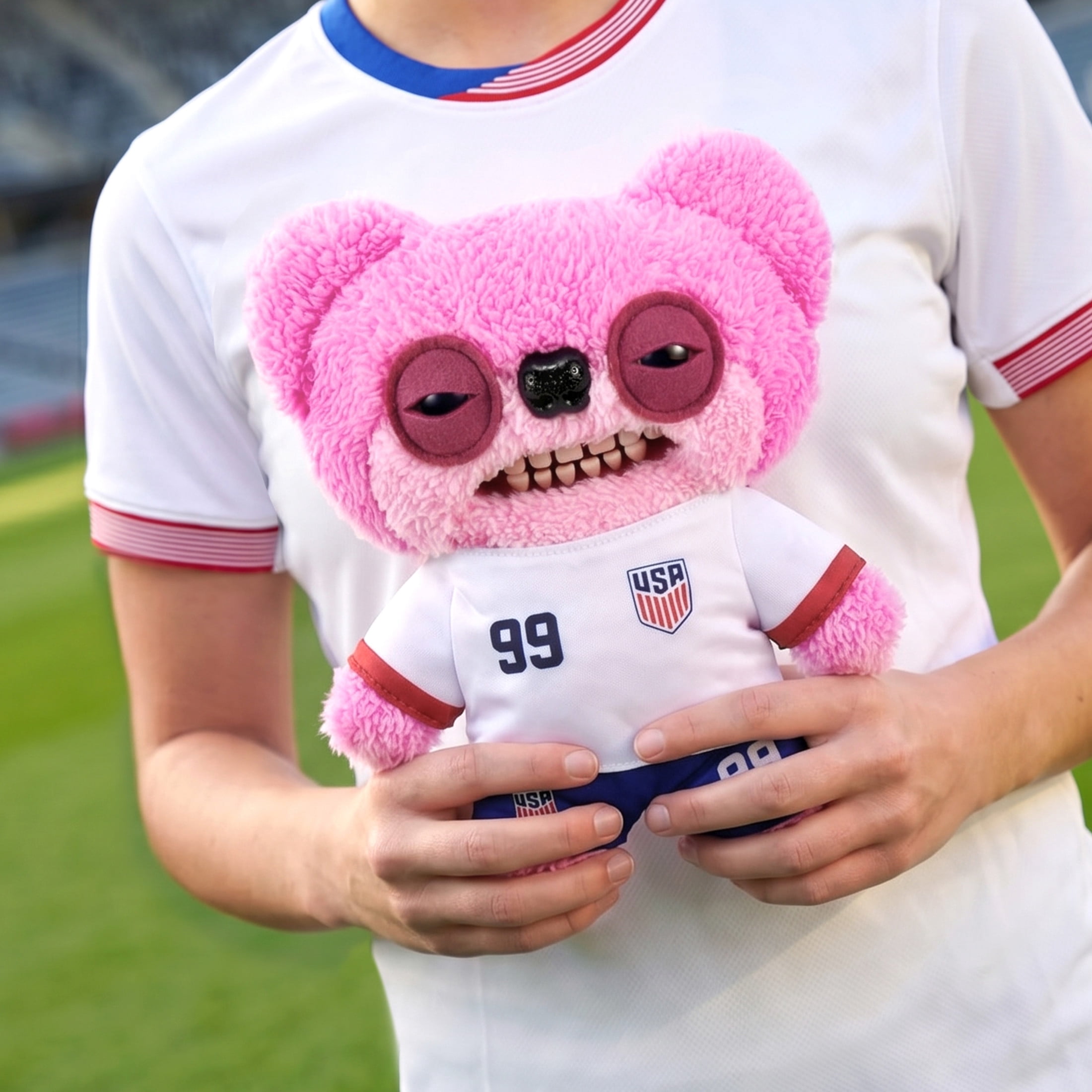 Fuggler US Soccer 9 Inch Plush Collectible Toy( Teddy Bear