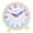 Cream, variant on Oasiva Kids Colorful Alarm Clock Quiet No Ticking Analog Learning Time Clock With Night Light for School Battery Operated