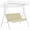 Beige, variant on Kayannuo Christmas Items Swing Cover Chair Waterproof Cushion Patio Garden Yard Outdoor Seat Replacement