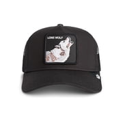 Mens Black Goorin Bros The Lone Wolf Adjustable Trucker Hat