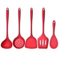 thumbnail image 1 of Espátula de silicona, sartén antiadherente, espátula especial, resistente a altas temperaturas, utensilios de cocina, espátula anti-escaldaduras para el hogar, cuchara de sopa, juego de, 1 of 1