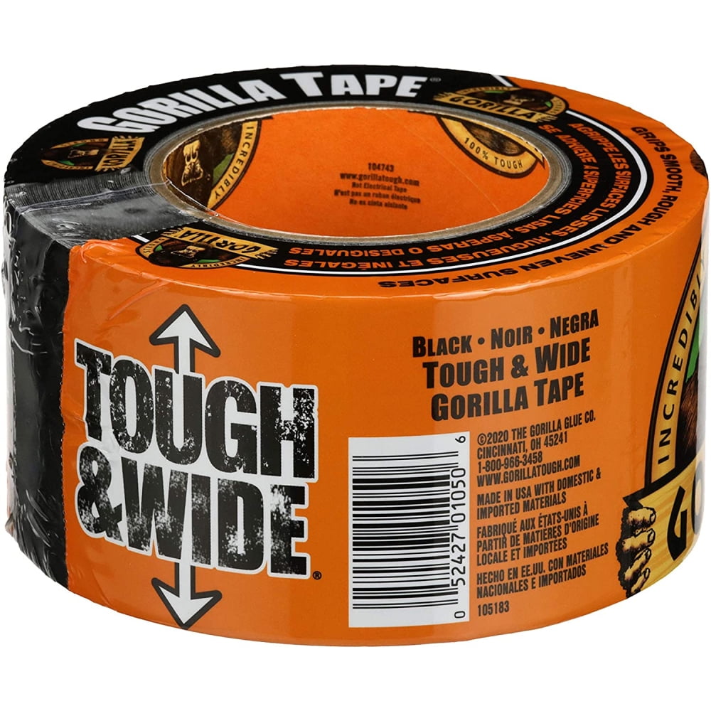 Gorilla Tough and Wide Silver Duct Tape 2.8-in x 25 Yard(s) in the