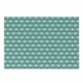 thumbnail image 1 of Abstract Cutting Board, Geometric Circles and Wavy Stripes Scroll Old Fashioned Illustration, Decorative Tempered Glass Cutting and Serving Board, Small Size, Seafoam Black White, by Ambesonne, 1 of 1