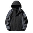thumbnail image 2 of AnuYalue 2024 Womens and Mens Lightweight Rain Jacket Waterproof Windbreaker Raincoat Drawstring Pocket Long Sleeve Hooded Casual Jackets Fall Travel Hiking Windbreaker Outerwear, 2 of 3