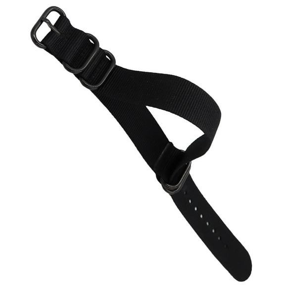 PBPBOX Adjustable Stretchy Watch Band Watch Strap Simple Design Nylon 1Pack Women Daily Use