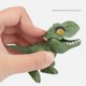 thumbnail image 4 of 4 piezas de dedo mordiendo dinosaurio articulación movible Tyrannosaurus Rex modelo de simulación de juguete con huevo, 11 Feliz Sencillez, 4 of 4