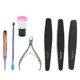 thumbnail image 3 of Juego de herramientas de manicura, juego de manicura ROSALIND Dead Nail Art Tools Set para principiantes Diseño de clase mundial, 3 of 5