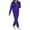 Purple, variant on Women Two Piece Outfits Long Sleeve Top And Long Pants Sets Suits for Wedding Graduation Outfits for Juniors Outfit for Party Women Work Out Outfit Set Womens Jumpsuits Petite Womens Bibs Overalls
