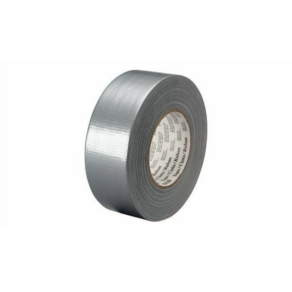 3939-24mmx55m - Heavy Duty Duct Tape 24mm x 55m - Silver - (Pack of 2)
