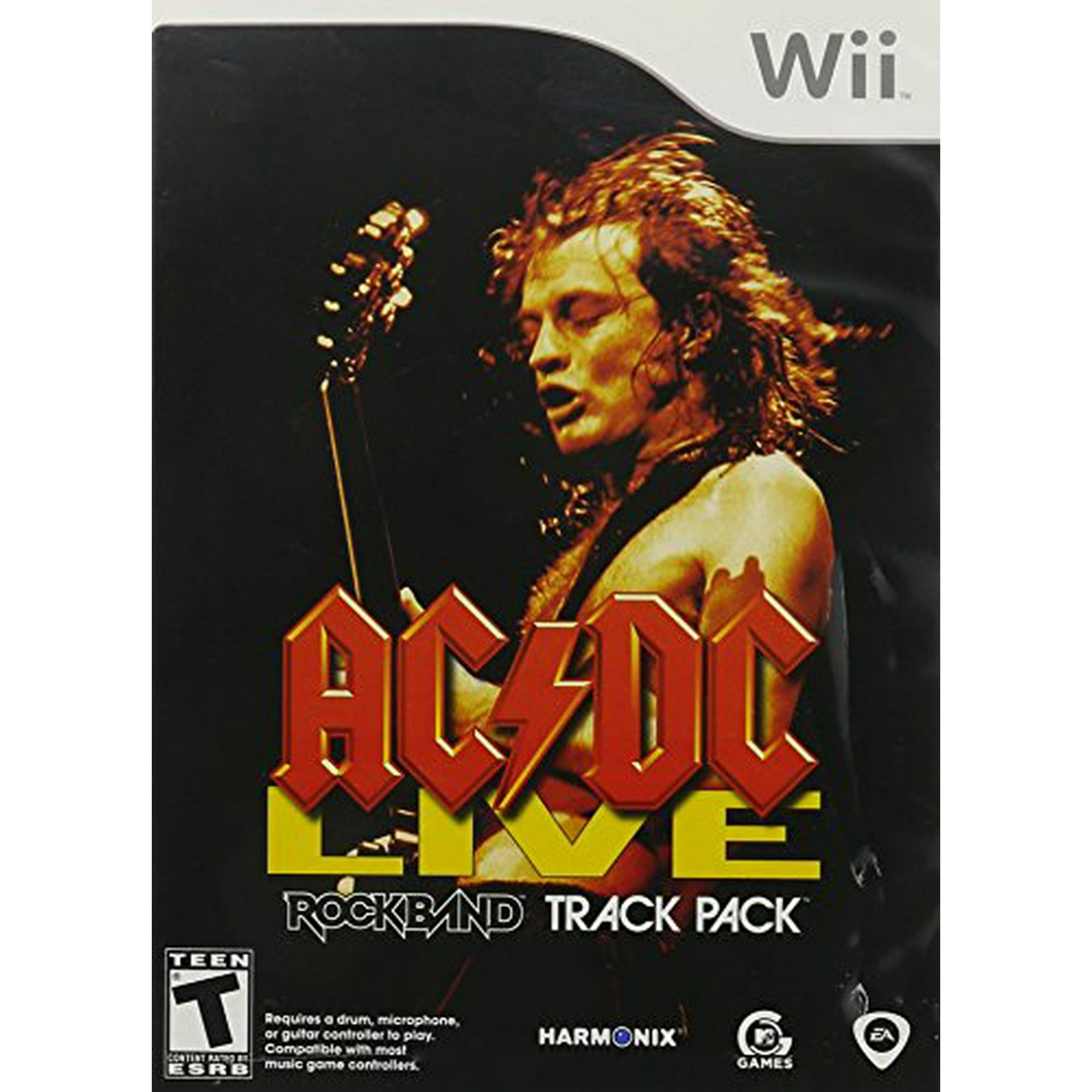 Track rock. AC/DC Live: Rock Band track Pack. AC/DC В игре. Игра Band Live Rock. MTV игра.