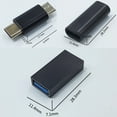 thumbnail image 5 of ✪ Type C Female to Female USB C Male to Male USB 3.0 to Type C Converter Adapter, 5 of 16