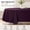 Aubergine, variant on Cotton-Feel Oval Tablecloth 52 x 70in for Dining Table - Wrinkle & Stain Resistant Spun Polyester, Charcoal, 1 Pack