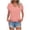 Orange, variant on Tqcoqu V Neck T Shirts for Women - Summer Fashion Trendy Outfits Clothes - Batwing Sleeve Side Slit Casual Lightweight Womens T Shirt,Black Women's S-XXL