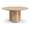 Natural, variant on Meridian Furniture Simba White Dining Table