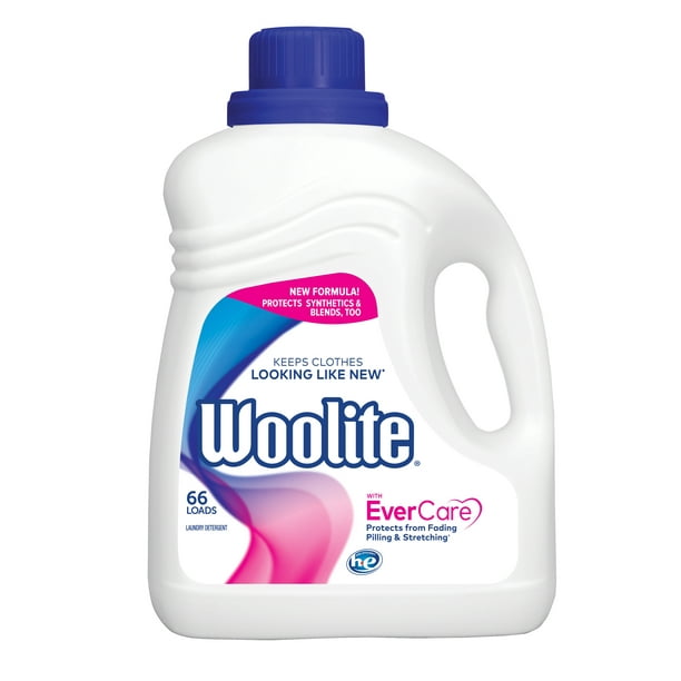 Woolite with EverCare Liquid Laundry Detergent, 66 Loads, Regular and