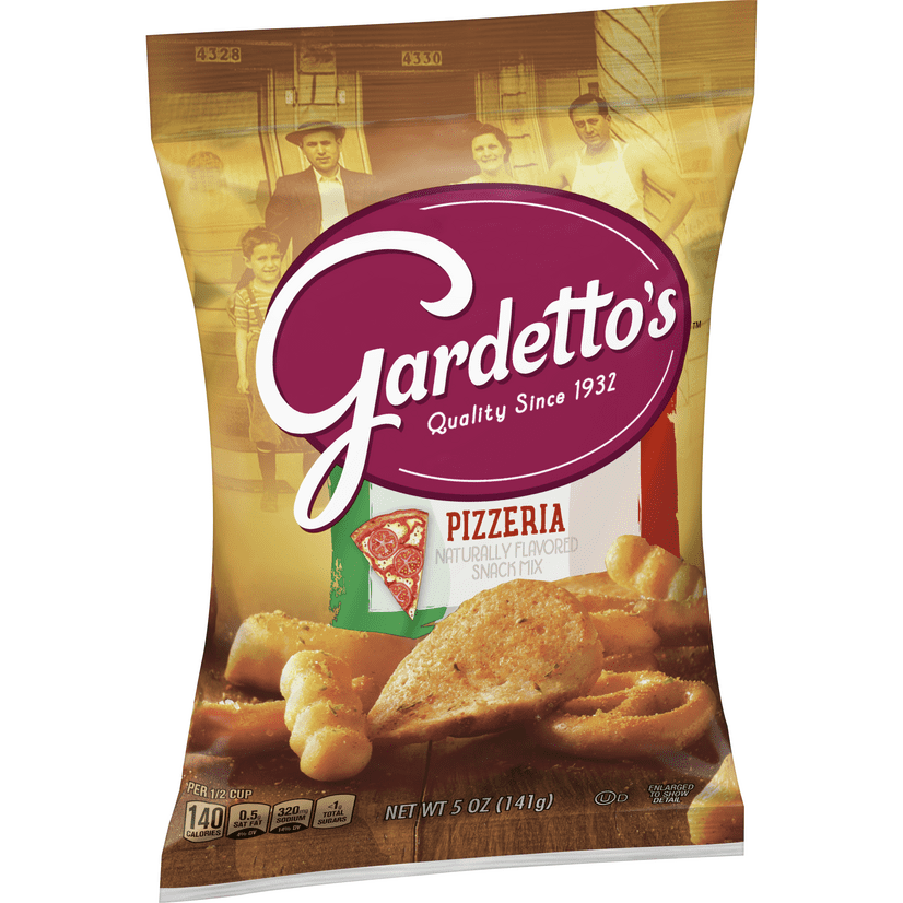 Gardetto's Pizzeria Naturally Flavored Snack Mix, 5.0 oz Bag