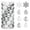 F, variant on Gold Silver Christmas Ball Ornaments Set 50 Count 2.4 Inch Shatterproof Tree Decor
