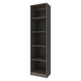 thumbnail image 5 of 5 Shelves Bookcase with Adjustable Shelves 71.1" Bookshelf with Open Cube for Home, 5 of 6