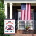 thumbnail image 3 of 2pcs Flags American Independence Day Polyester Print Colorful Flags Yard Decoration Day, 3 of 5