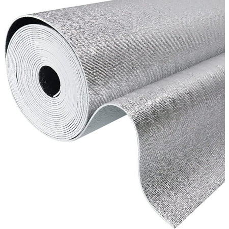 

Reflective Heat Shield Insulation Core Foam Radiant Barrier-No Adhesive Flexible for House Walls Ceilings Insulation Thermal