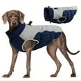 thumbnail image 2 of QJUHUNG Dog Coat  Warm Dog Jacket Dog Winter Coats  Reflective Turtleneck Dog Fleece Vest With Harness Built In  Waterproof Windproof Dog Snow Jacket Snowsuit For Small Medium Large Dogs, 2 of 7