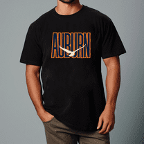 Auburn City Football Fan Game Day Gear College Sports Team Unisex T-Shirt V10158, up to size 5XL