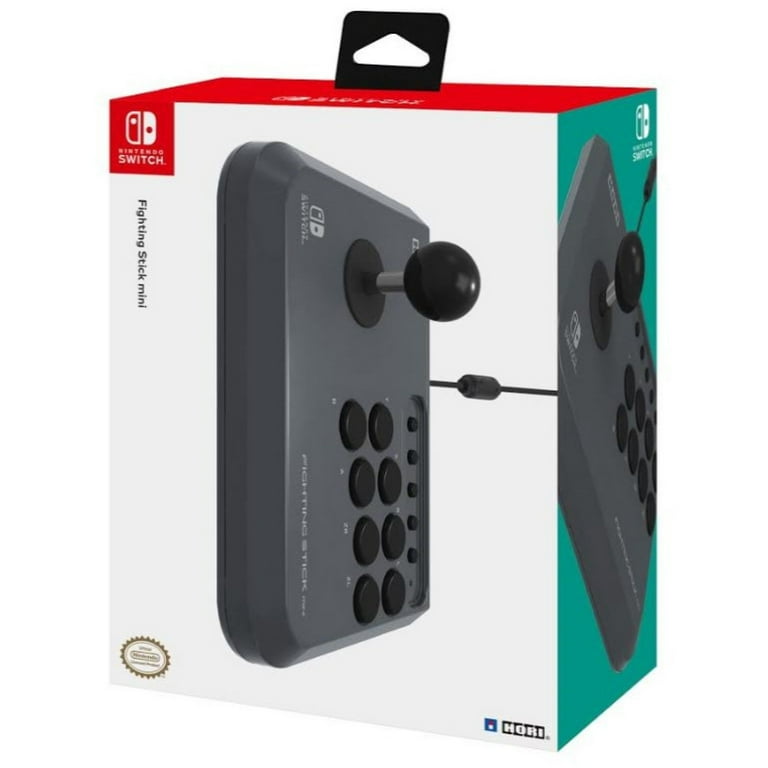 HORI Mini Fighting Stick Nintendo Switch Black NSW-149U - Walmart.com
