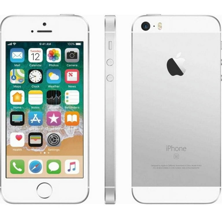 Apple iPhone SE 32GB Unlocked Other Cell Phone Accessories, Silver, 7.8 oz - Walmart.com Apple iPhone SE 32GB Unlocked Other Cell Phone Accessories, Silver, 7.8 oz - Walmart.com